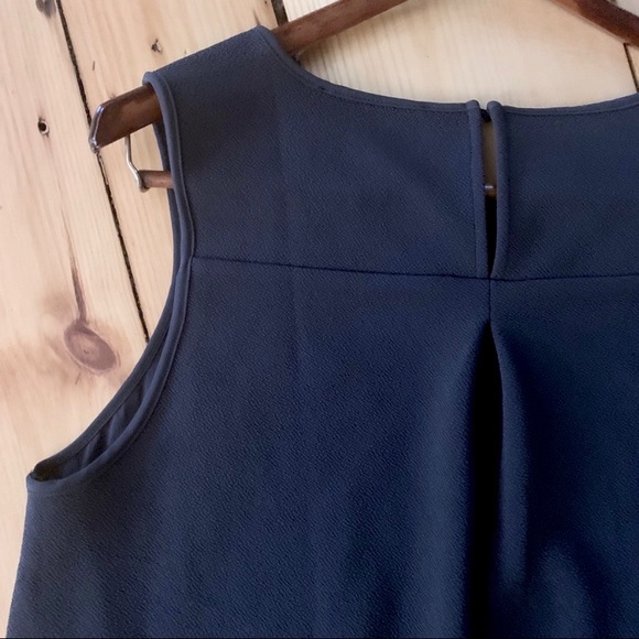 LOFT Charcoal grey leopard embossed tank - Picture 5 of 7